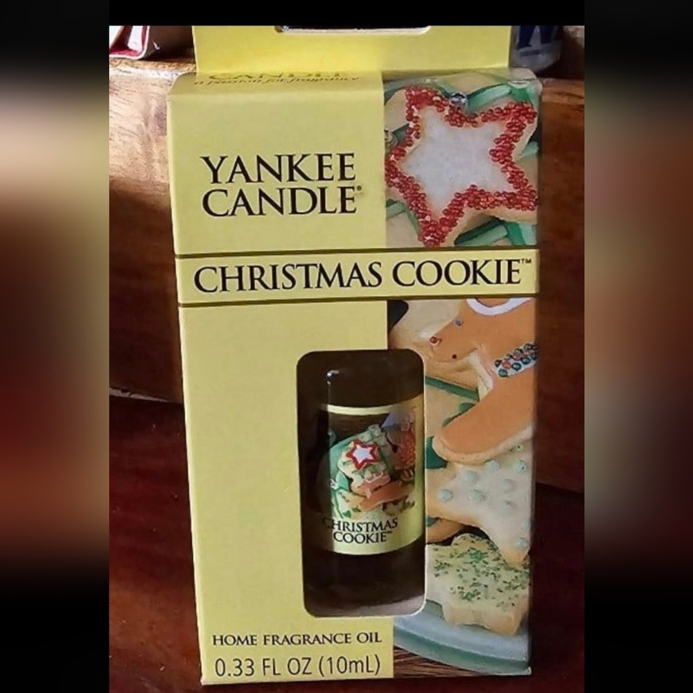 Yankee Candle Christmas Cookie fragrance oil warmers burners